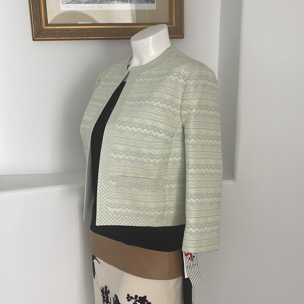 Helene Berman Edge To Edge Aztec Open Front Jacke… - image 5